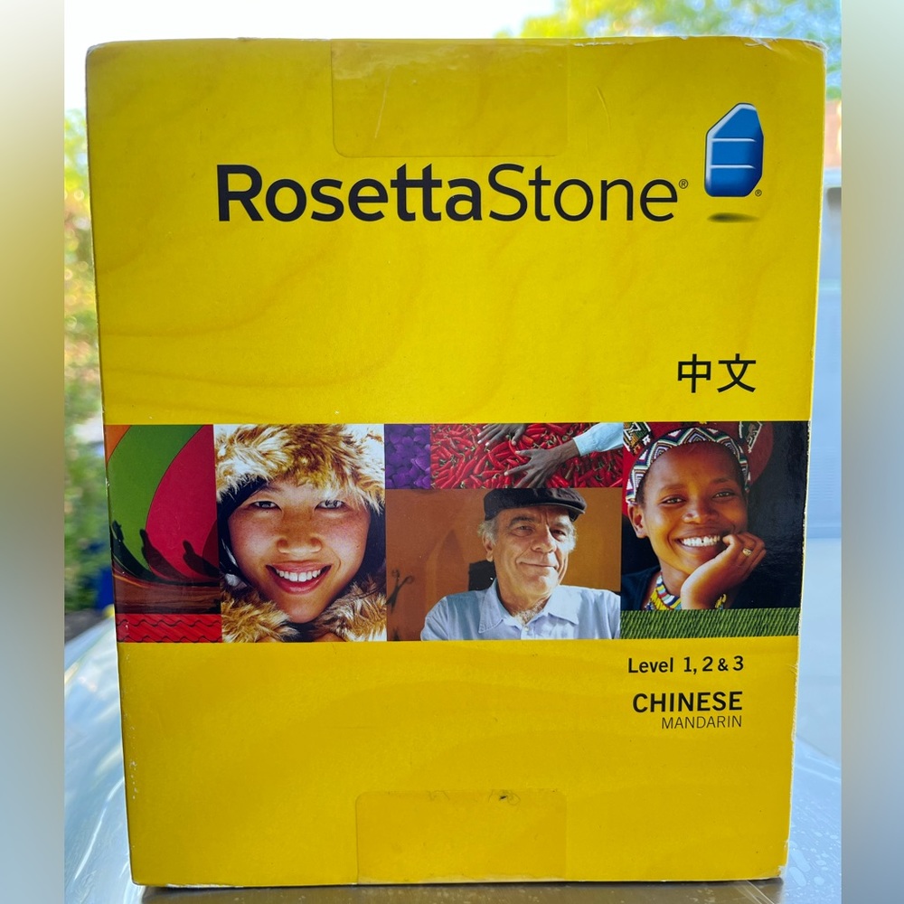 Rosetta Stone Chinese Mandarin level 1,2 and 3